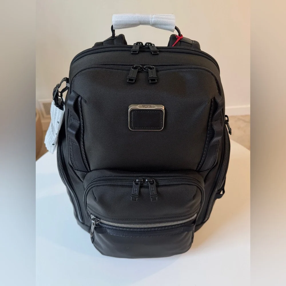 Tumi Alpha Bravo Search Backpack, Black - Picture 2 of 15